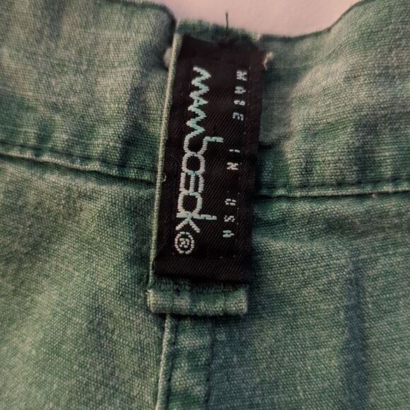 Vintage Mombosok‎ women's green cargo utility shorts - Picture 4 of 9